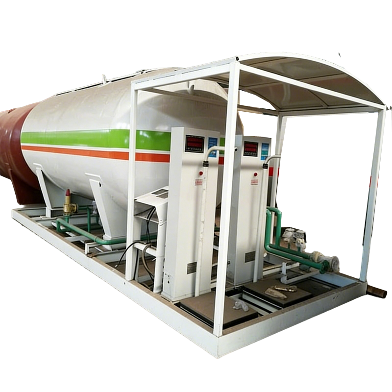 5Ton 10CBM Silinder Mengisi Stesen Skid Gas LPG