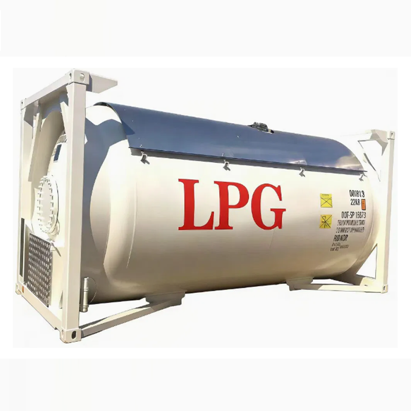 ASME LPG Storage Tank 2.5-10 Ton 1.6MPa Propane PressureVessel Untuk Dijual
