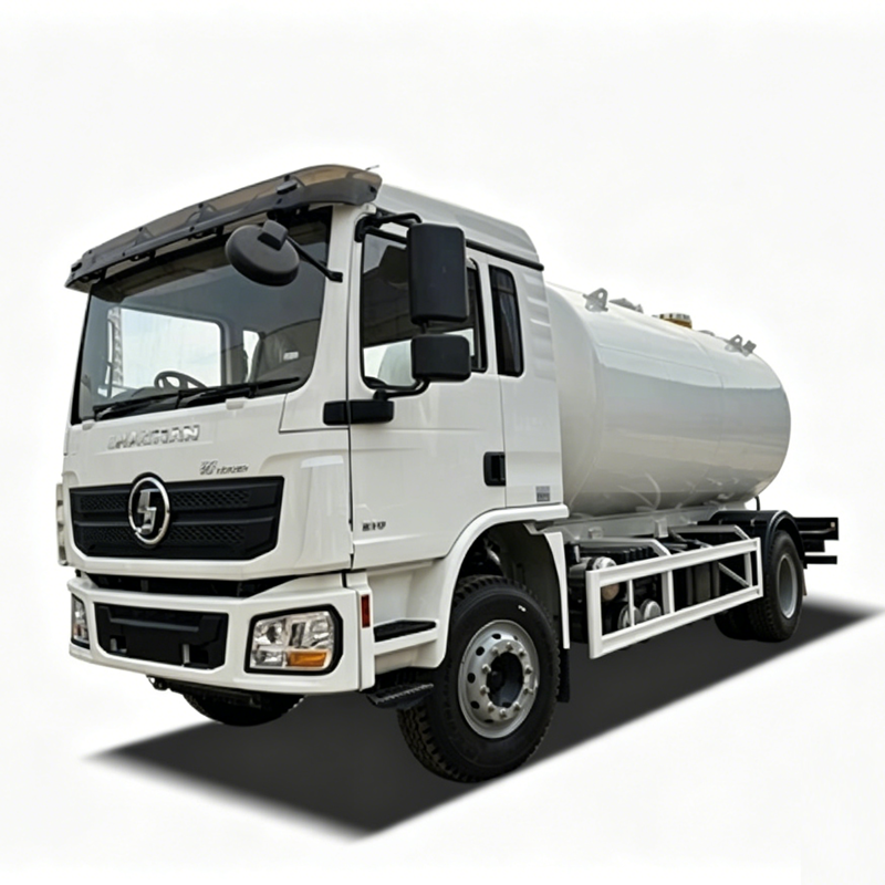7 Ton Metrik 15000 L LPG Bobtail Truck SHACMANI