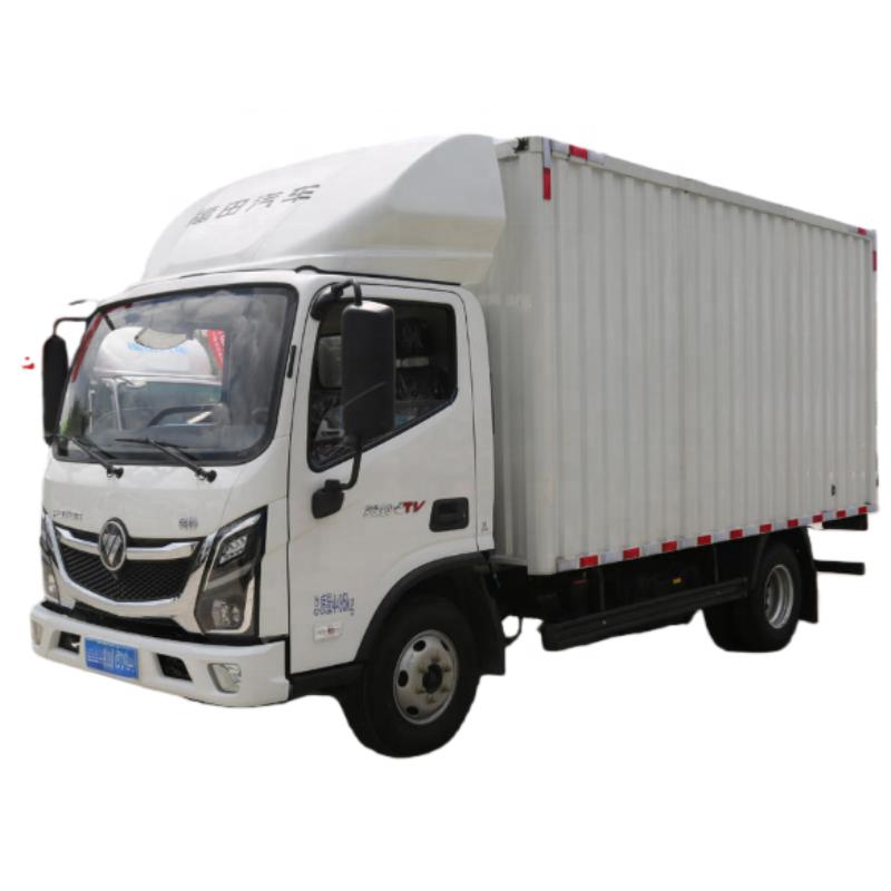 Foton BOX 4x4 Diesel Mini Truck Van Penghantaran Automatik Baru Belakang FAST Gearbox Euro III Fakta